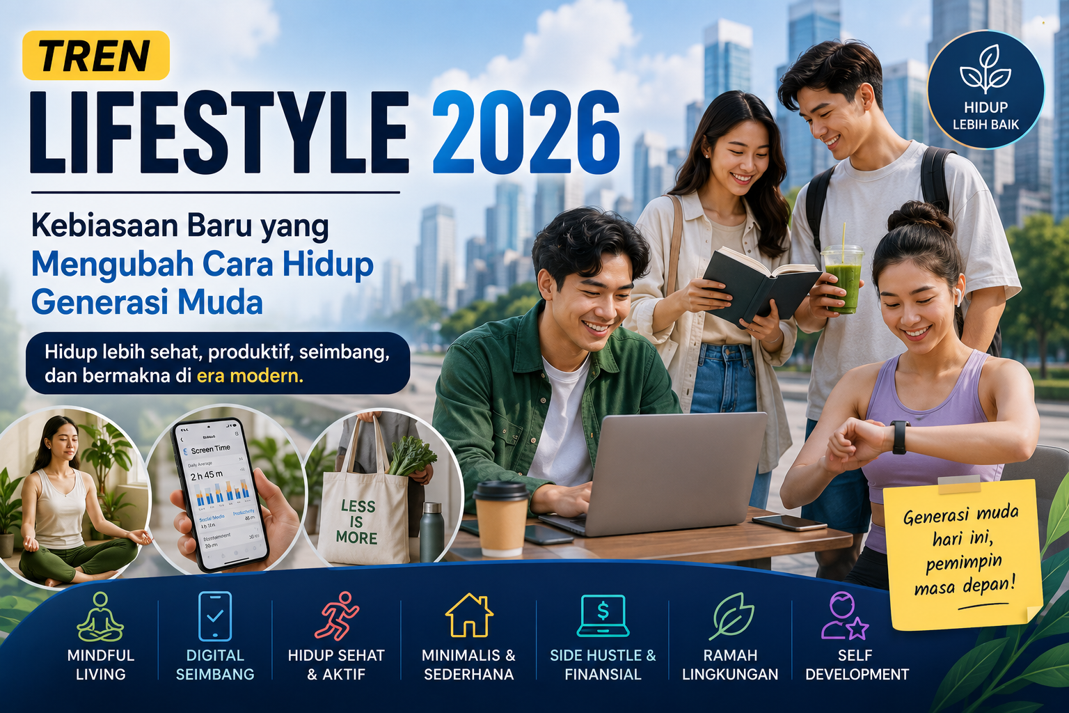 Tren Lifestyle 2026: Kebiasaan Baru yang Mengubah Cara Hidup Generasi Muda