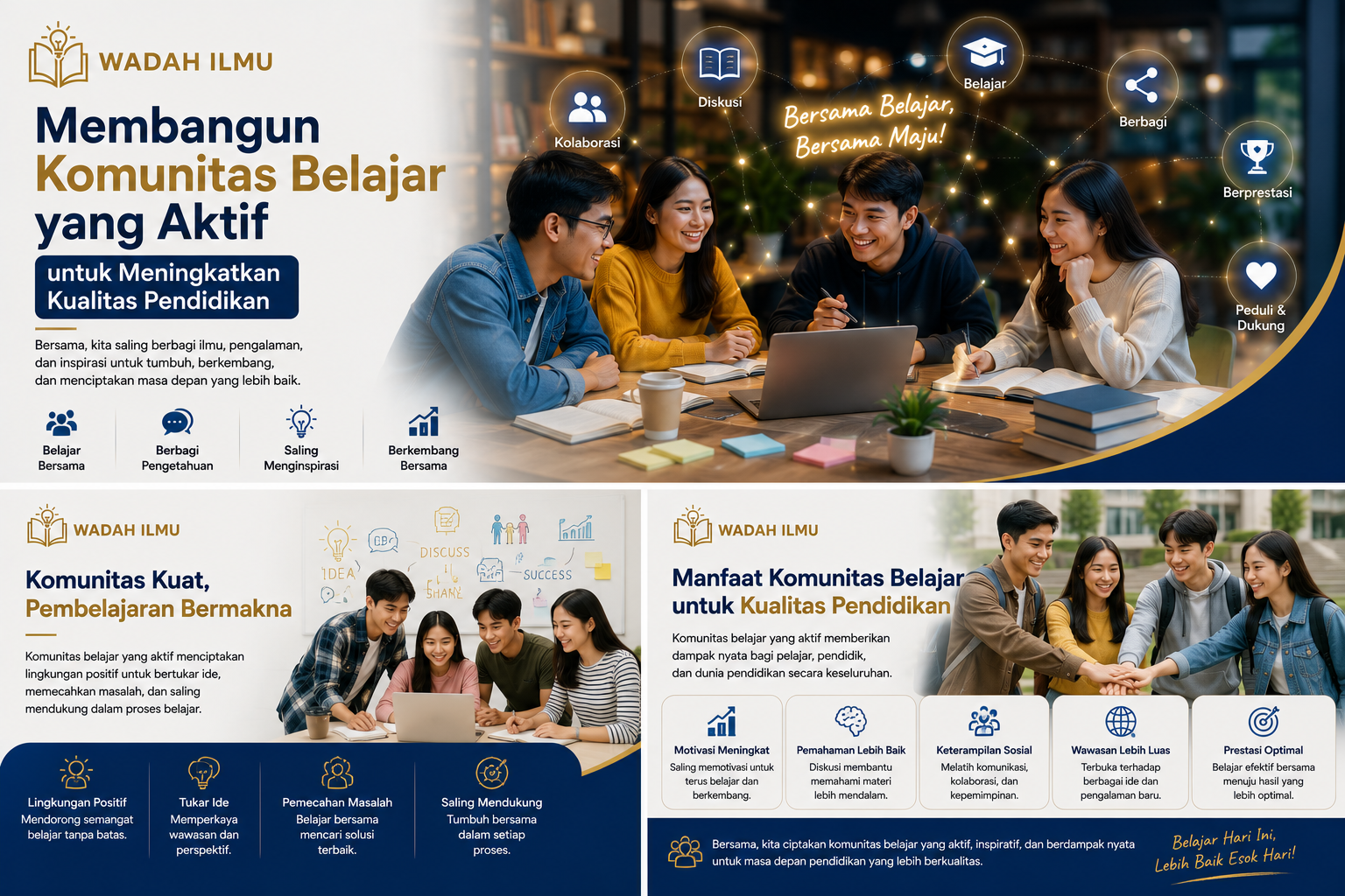 Membangun Komunitas Belajar yang Aktif untuk Meningkatkan Kualitas Pendidikan