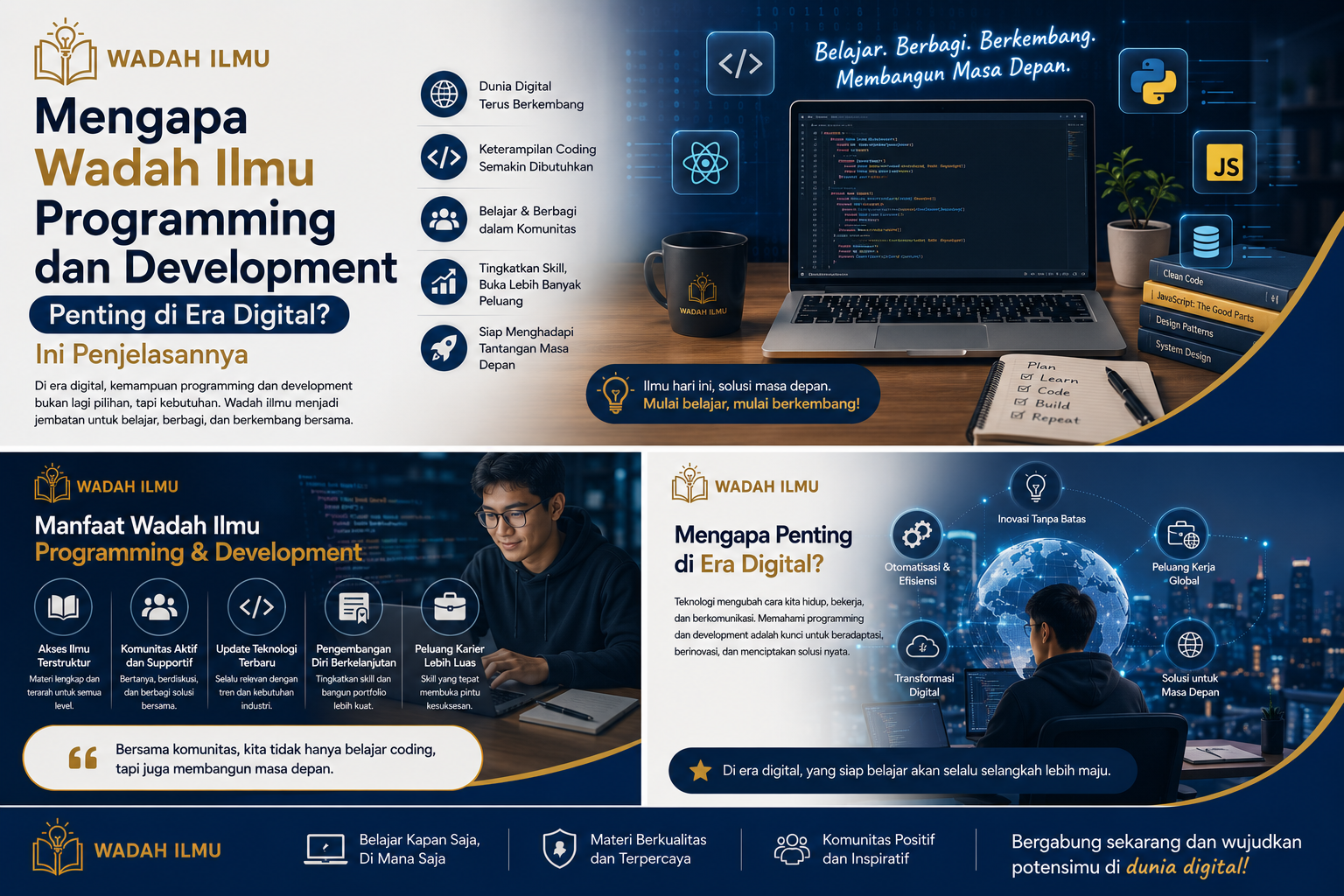 Mengapa Wadah Ilmu Programming dan Development Penting di Era Digital? Ini Penjelasannya