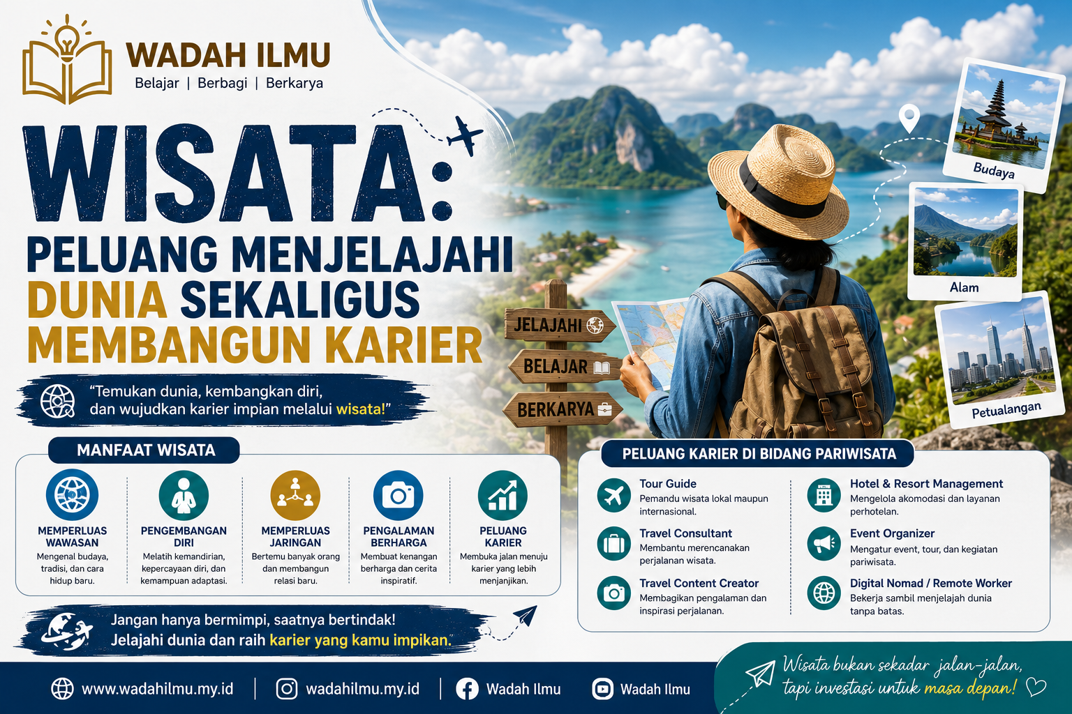 Wisata: Peluang Menjelajahi Dunia Sekaligus Membangun Karier