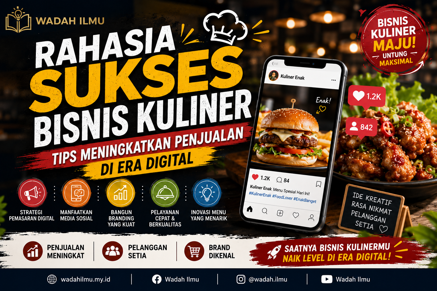 Rahasia Sukses Bisnis Kuliner: Tips Meningkatkan Penjualan di Era Digital