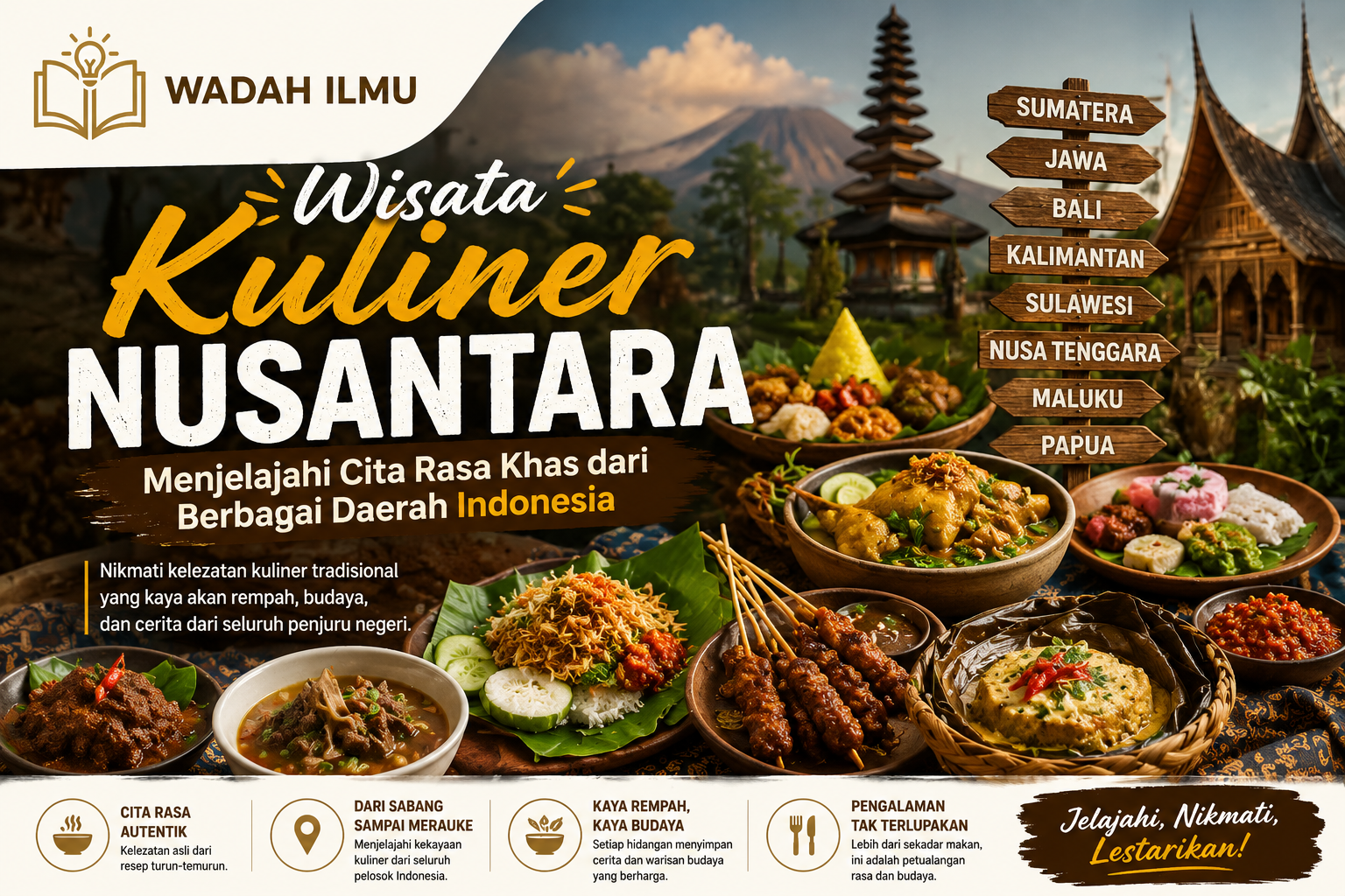 Wisata Kuliner Nusantara: Menjelajahi Cita Rasa Khas dari Berbagai Daerah Indonesia
