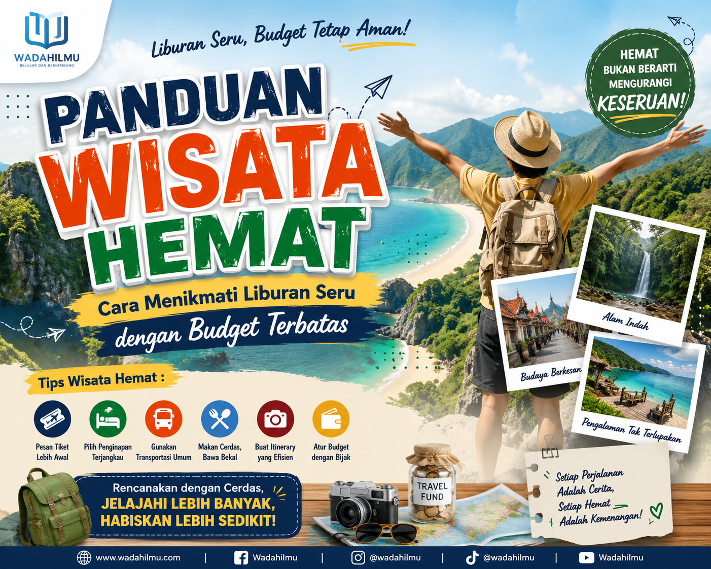 Panduan Wisata Hemat: Cara Menikmati Liburan Seru dengan Budget Terbatas