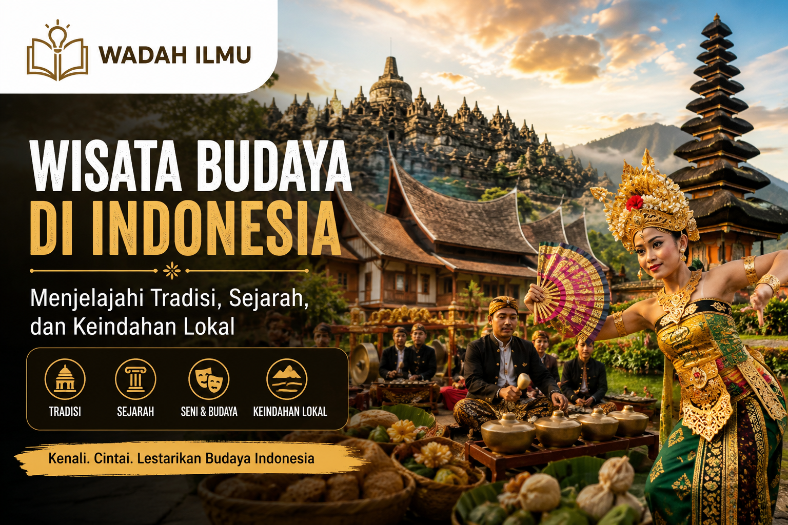 Wisata Budaya di Indonesia: Menjelajahi Tradisi, Sejarah, dan Keindahan Lokal