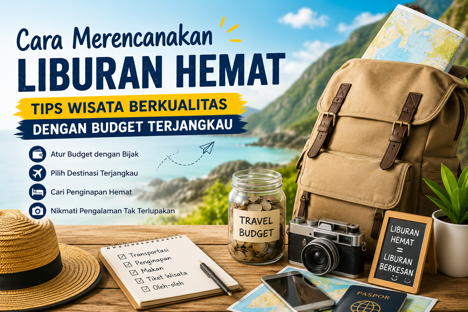 Cara Merencanakan Liburan Hemat: Tips Wisata Berkualitas dengan Budget Terjangkau