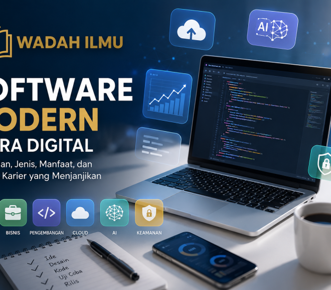 Software Modern di Era Digital: Pengertian, Jenis, Manfaat, dan Peluang Karier yang Menjanjikan