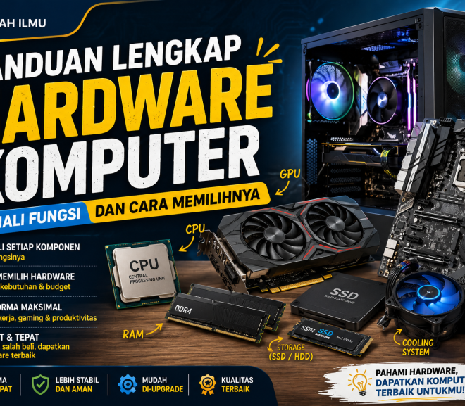 Panduan Lengkap Hardware Komputer: Kenali Fungsi dan Cara Memilihnya