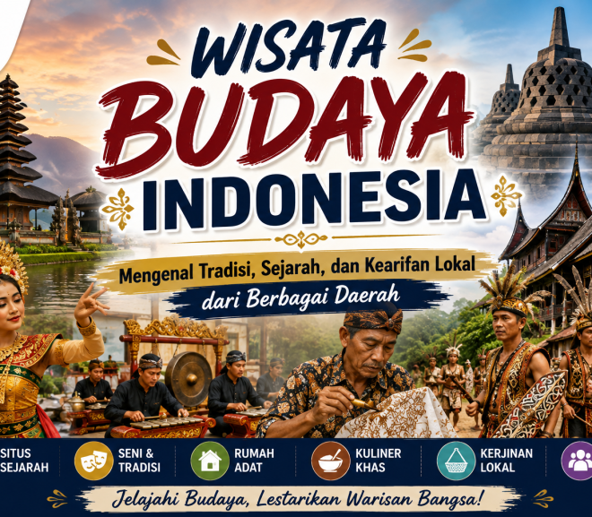 Wisata Budaya Indonesia: Mengenal Tradisi, Sejarah, dan Kearifan Lokal dari Berbagai Daerah
