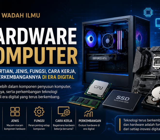 Hardware Komputer: Pengertian, Jenis, Fungsi, Cara Kerja, dan Perkembangannya di Era Digital