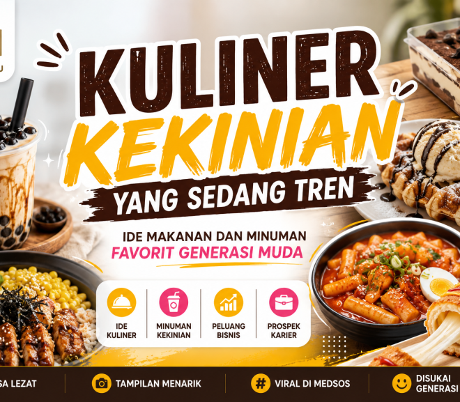 Kuliner Kekinian yang Sedang Tren: Ide Makanan dan Minuman Favorit Generasi Muda