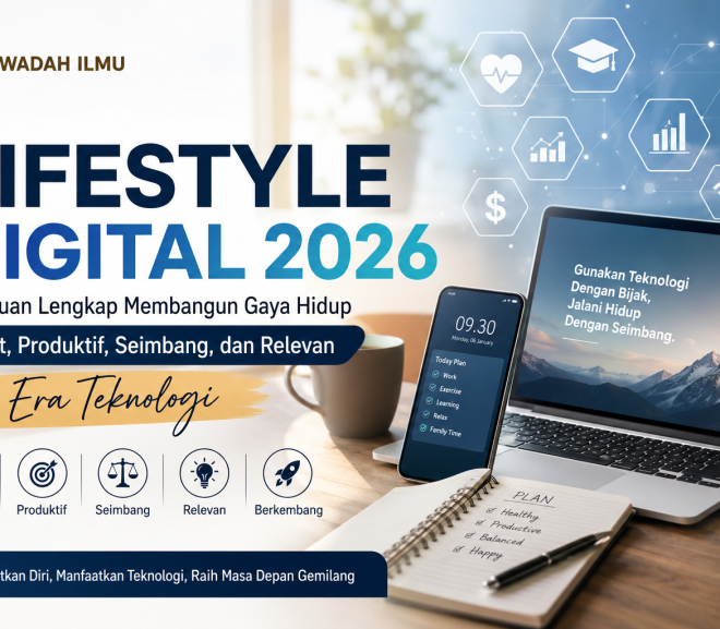 Lifestyle Digital 2026: Panduan Lengkap Membangun Gaya Hidup Sehat, Produktif, Seimbang, dan Relevan di Era Teknologi
