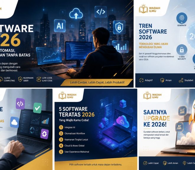 Software 2026: Panduan Lengkap Mengenal Pengertian, Jenis, Fungsi, Perkembangan Teknologi, dan Prospek Karier Menjanjikan di Era Digital