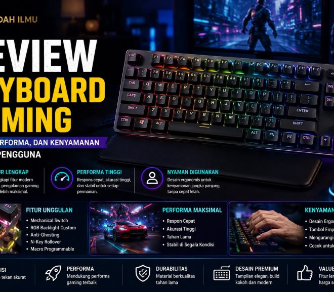 Review Keyboard Gaming: Fitur, Performa, dan Kenyamanan untuk Pengguna