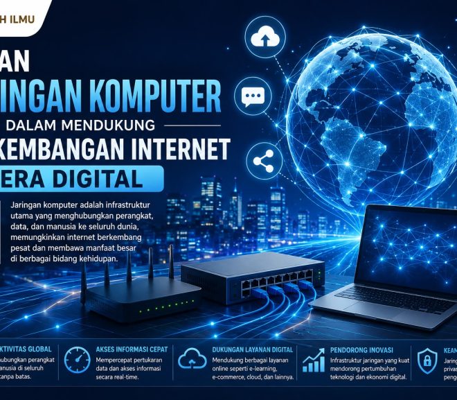 Peran Jaringan Komputer dalam Mendukung Perkembangan Internet di Era Digital